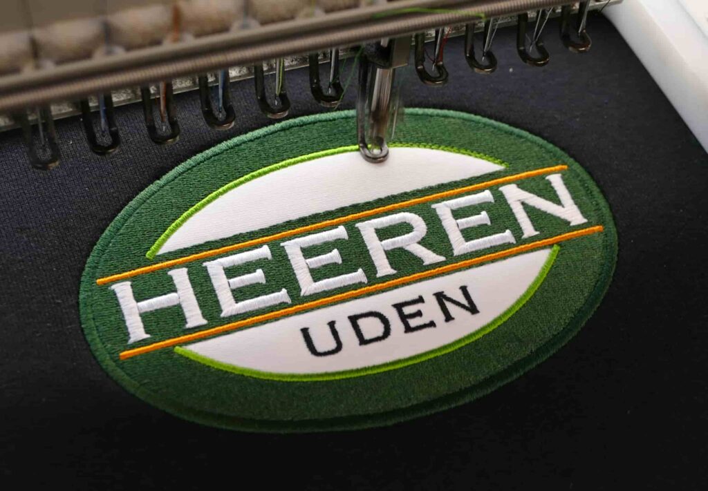 Het borduren bij Heeren Uden